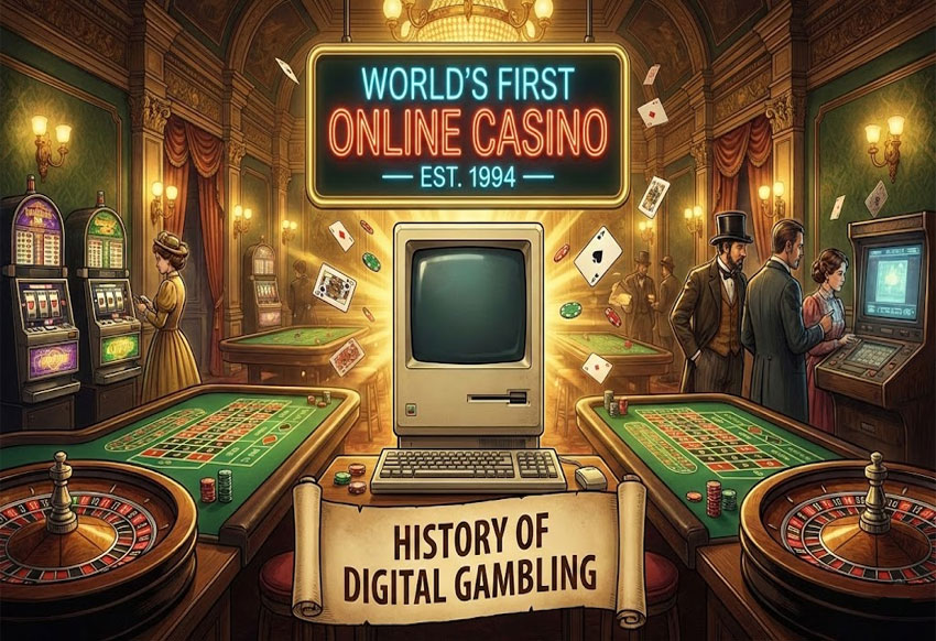 Sejarah Casino Online Pertama di Dunia
